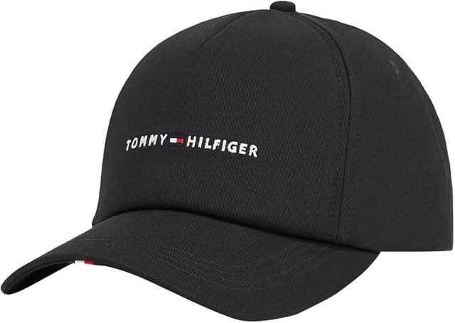 Imagen de Tommy Hilfiger Gorra Foundation Soft 6 Panel 🧢 Negro en OfertitasTOP