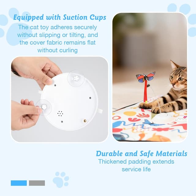 Thumbnail 4 de Cozary Juguete Gato Interactivo USB 2-3 h