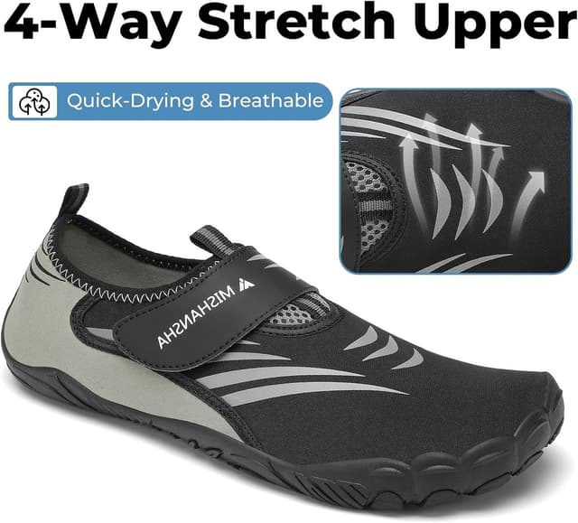 Detalle de Mishansha Wasser Schuhe mit 13 Löchern