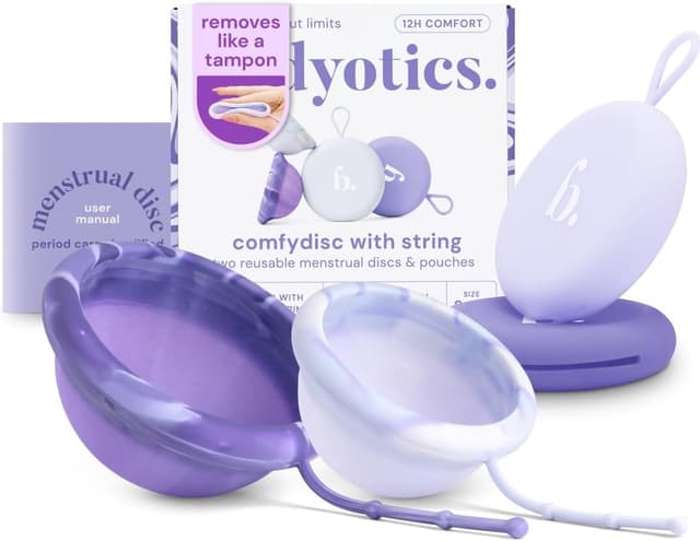 Imagen de Bodyotics Comfydisc 2 discos menstruales 12h en OfertitasTOP