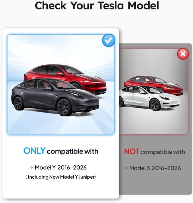 Thumbnail 6 de Wigoo Model Y Sunshade 2020-2026