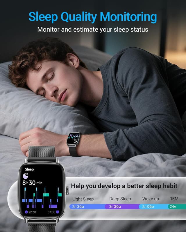 Detalle de Smart watch for men and women with 1.85" HD