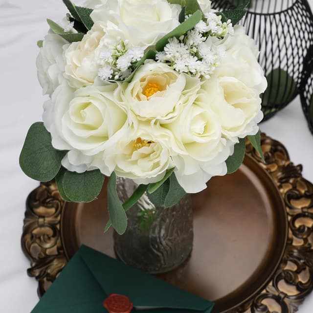 Thumbnail 5 de DIYDOFUN Set of 6 Bridesmaid Bouquets 11 in