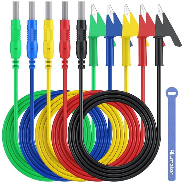 Thumbnail 6 de ALLmeter 4mm Bananenstecker-Messkabel 1,2 m