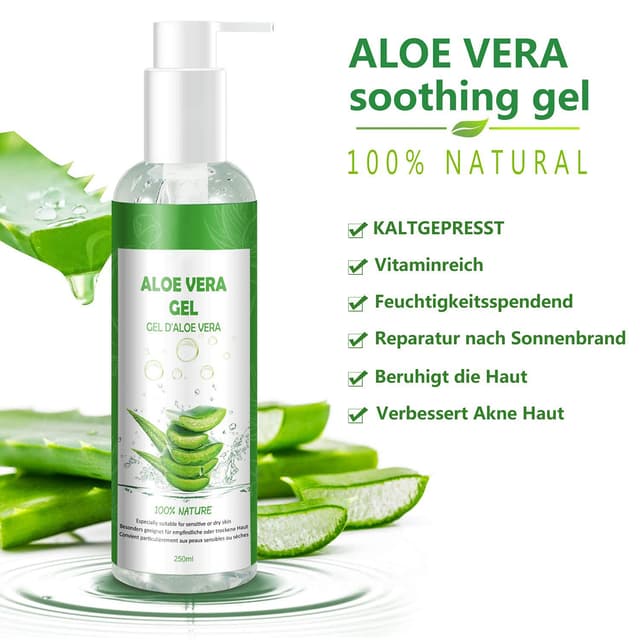 Detalle 2 de Aloe Vera Gel 250 ml Naturkosmetik
