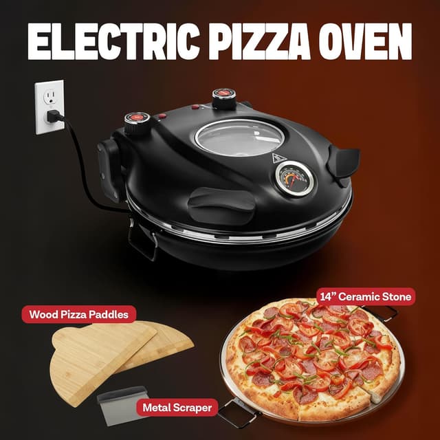 Thumbnail 5 de PIEZANO XL 14 Inch Electric Pizza Oven ⚡