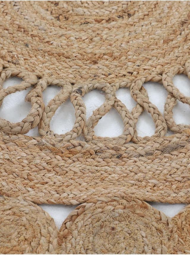 Thumbnail 5 de CarpetFine Alfombra Redonda de Yute Ella 200 cm ☀