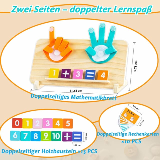 Thumbnail 5 de Montessori Spielzeug Doppel‑Seite 13 Bausteine