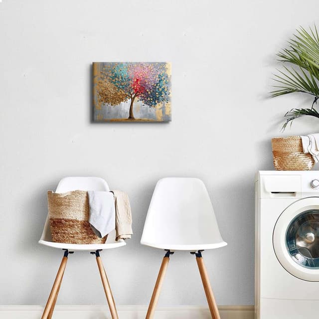 Detalle de Tree of Life wall art 12x16 canvas