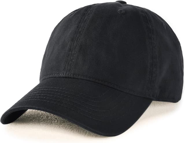Detalle de FURTALK Unisex Vintage Basecap aus Baumwolle mit verstellbarem Verschluss (M/L)