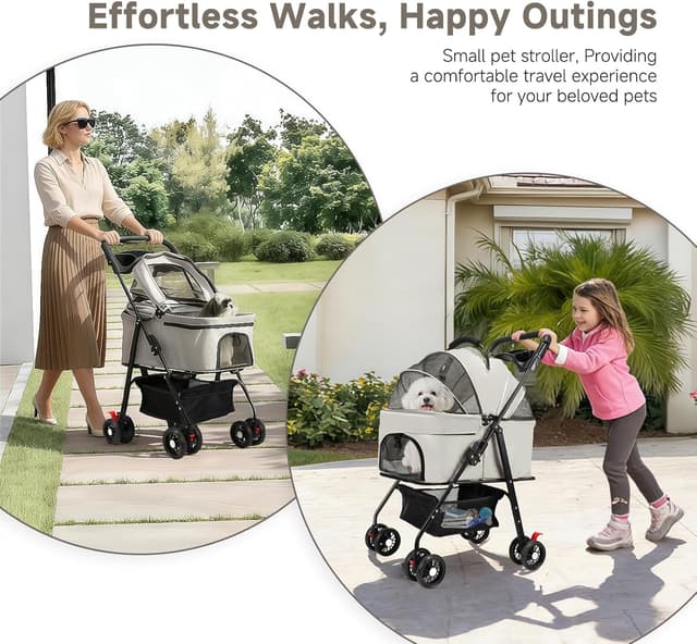 Thumbnail 6 de AODI Pet Stroller for Small Dogs and Cats