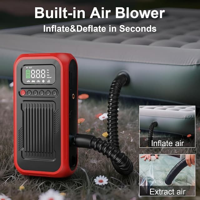 Thumbnail 3 de 4000A Jump Starter with 150 PSI Inflator