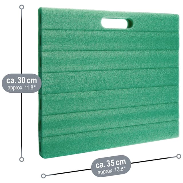 Thumbnail 6 de com-four® 2x Cojín de rodillas 35x30x2,5 cm