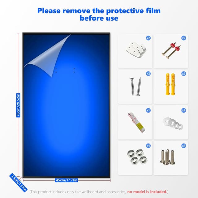 Detalle 2 de Cadre NOVDA pour tableau mural 75 x 45