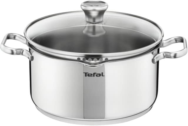Imagen de Tefal Duetto 🥘 Cacerola 20 cm, Inducción, Acero Inoxidable en OfertitasTOP