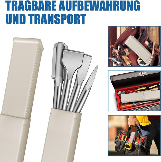 Thumbnail 4 de HYCHIKA Set Scalpelli SDS Plus 4 pezzi 🔨