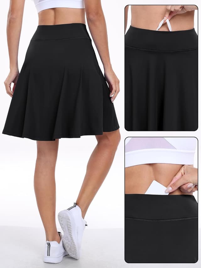 Thumbnail 3 de ANRABESS Knee Length Skort High Waisted