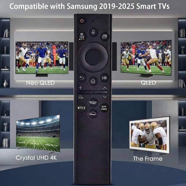 Detalle de Samsung BN59-01385A Voice Remote for 2019–2025 TVs