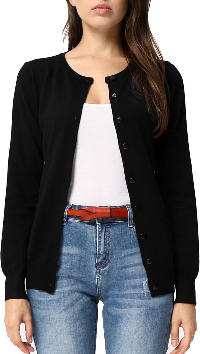Imagen de GRACE KARIN Long Sleeve Button-Down Cardigan en OfertitasTOP