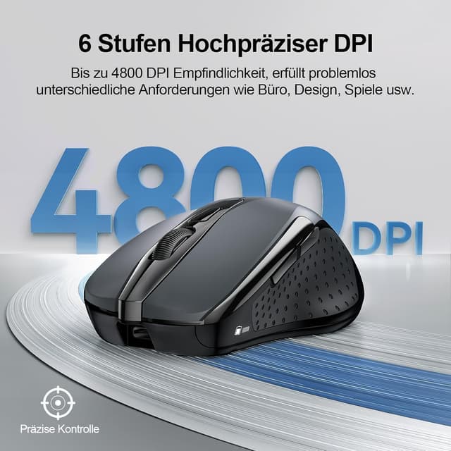 Detalle 2 de TECKNET TK-MS317 4800 DPI đ±