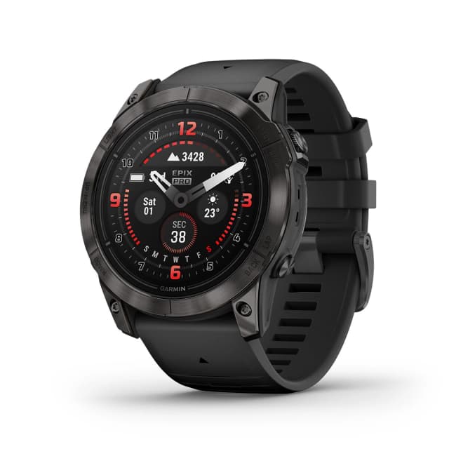 Detalle 2 de Garmin epix Pro Zafiro (Gen 2) 51 mm Smartwatch GPS reacondicionado a estrenar