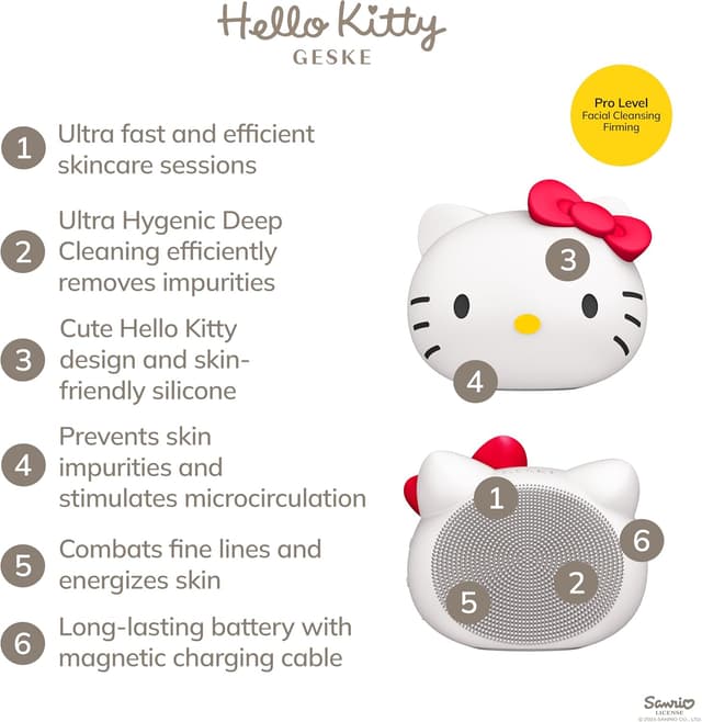 Thumbnail 1 de GESKE SmartAppGuided Spazzola viso 4 in 1