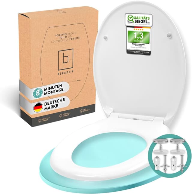 Detalle de Benkstein Toilettendeckel oval mit Absenkautomatik
