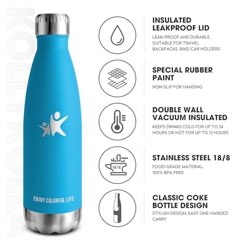 Detalle 2 de KollyKolla Botella térmica 500 ml 🚰