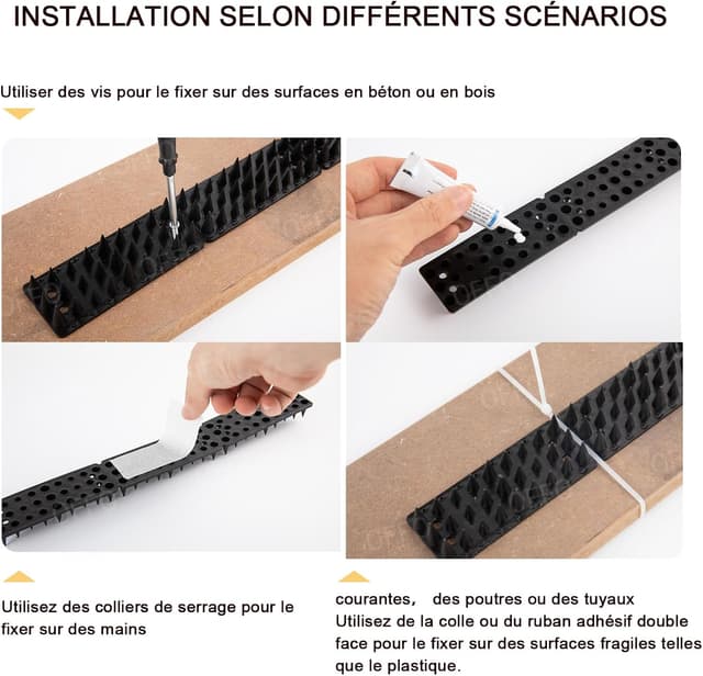 Thumbnail 4 de OFFO Pic Anti Pigeon 10,8 m