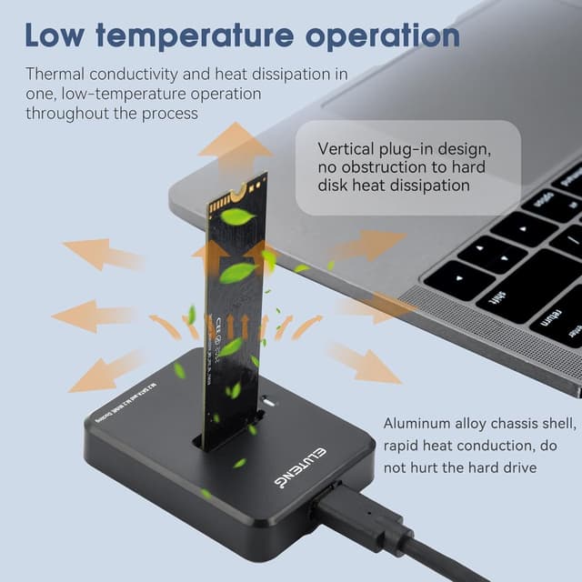 Thumbnail 5 de ELUTENG M.2 NVMe to USB C Dock