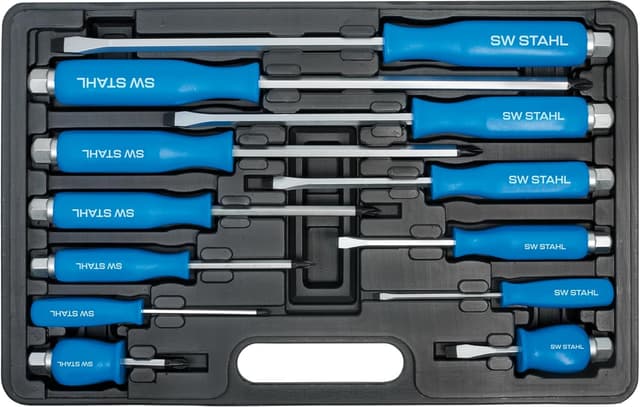 Detalle de SW-Stahl S7890 Schraubendrehersatz 12‑teilig