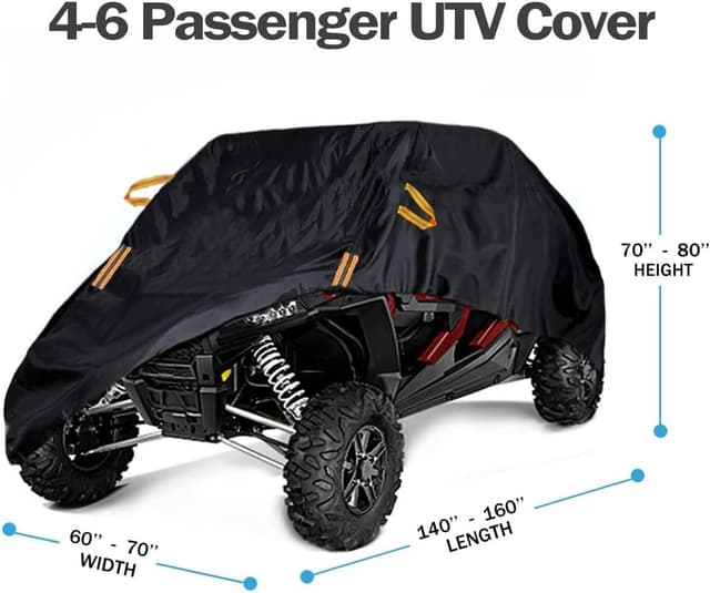 Detalle de Polaris RZR UTV Cover Waterproof 4-6 Seater ๐