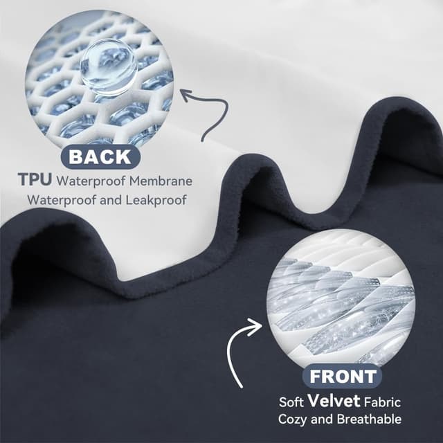 Detalle de DUJUIKE coprimaterasso impermeabile 200 x 230