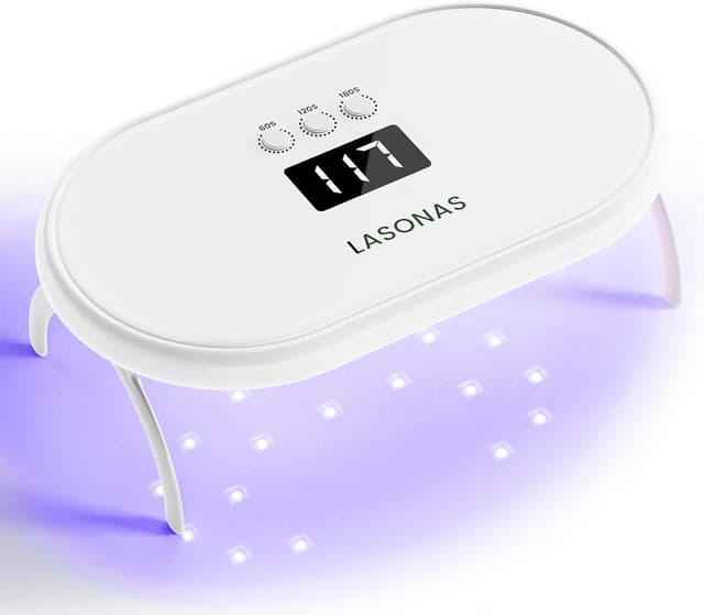 Detalle de LASONAS UV LED nail lamp 24W cure light