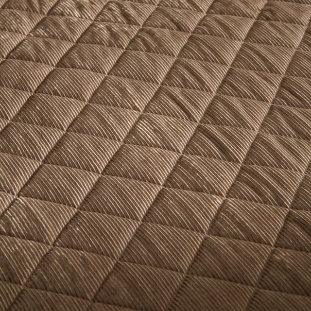 Detalle de Basics El Corte Inglés edredón reversible con funda de cojín en pana