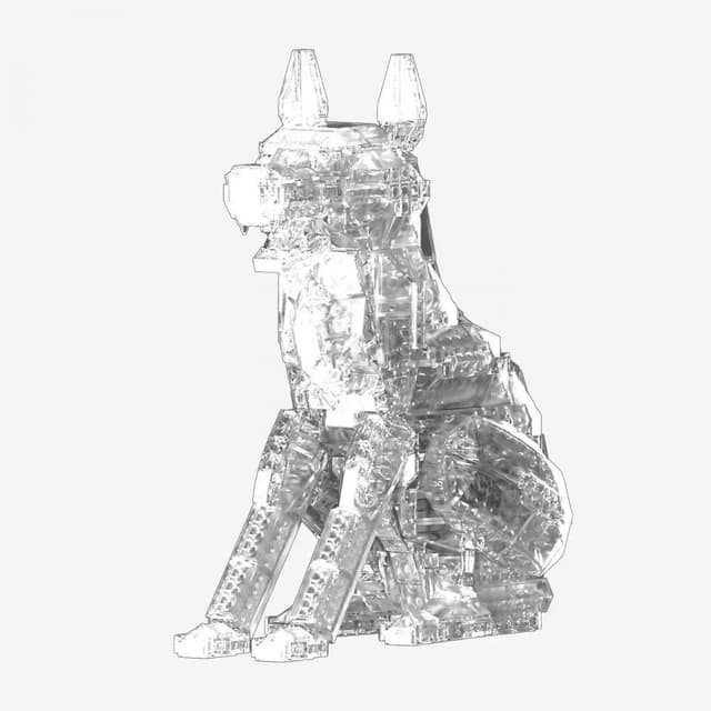 Detalle 2 de BlueBrixx Pro 108499 Karpatenhund mit 1027 Steinen