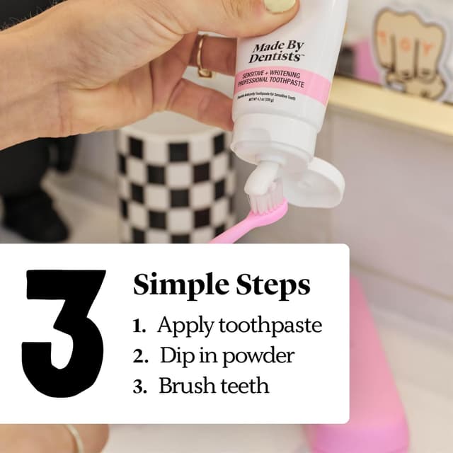 Thumbnail 4 de Made by Dentists Teeth Whitening Powder 1 Pack