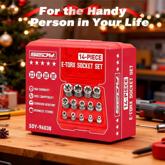 Thumbnail 5 de SEDY 14-Piece E-TORX Socket Set