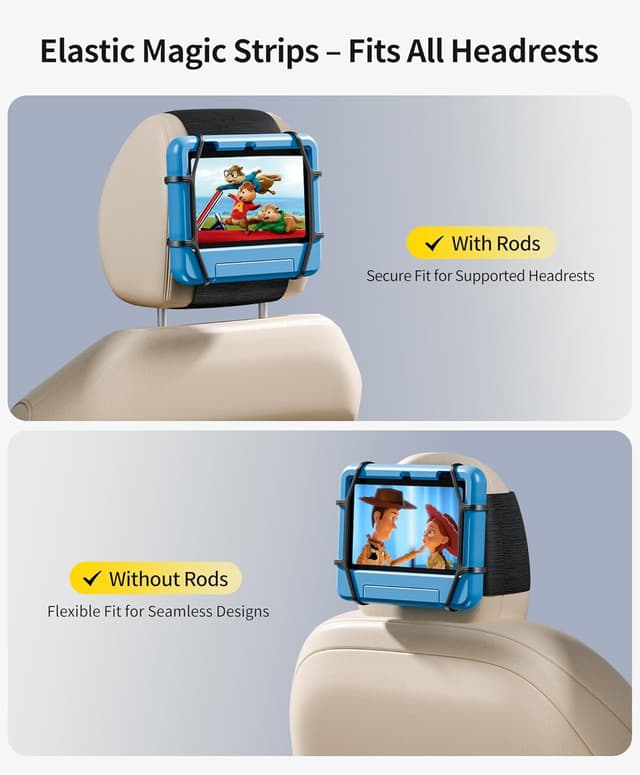 Thumbnail 3 de FANGOR Car Tablet Headrest Mount 7–12.9 in