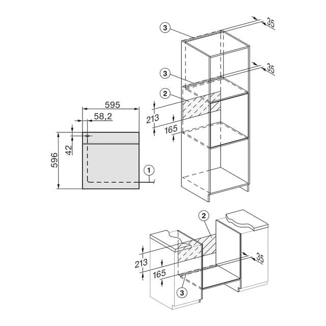 Thumbnail 4 de Miele H 7165 BP horno pirolítico 76 l 🍽