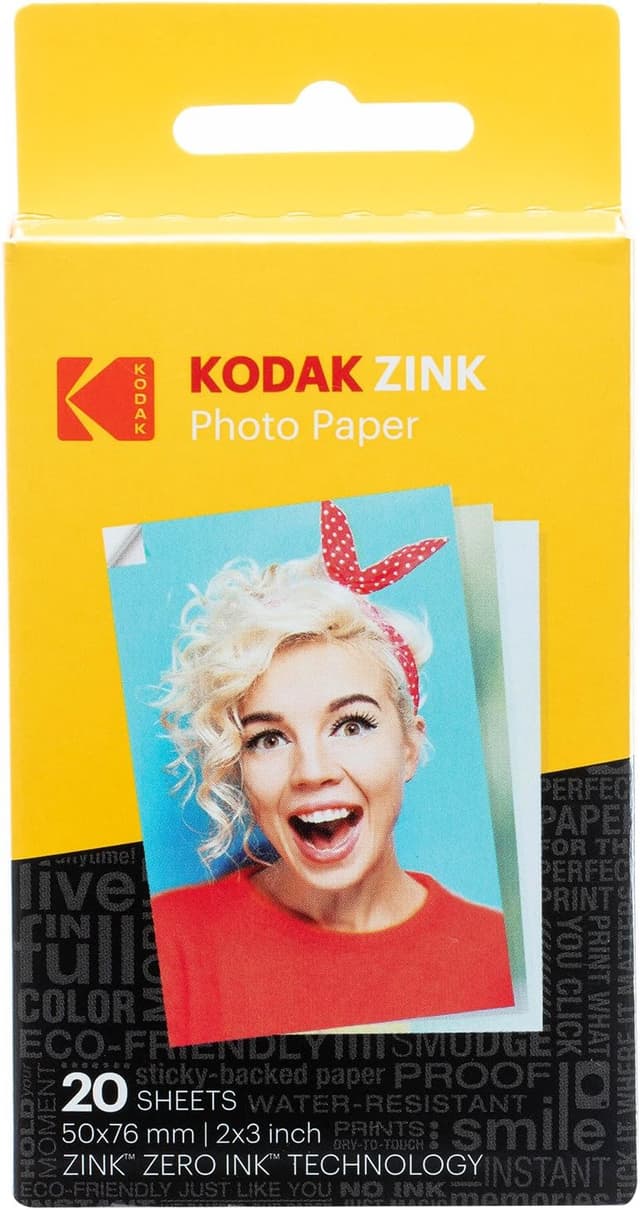 Detalle de KODAK Zink Premium 2x3 Pulgadas