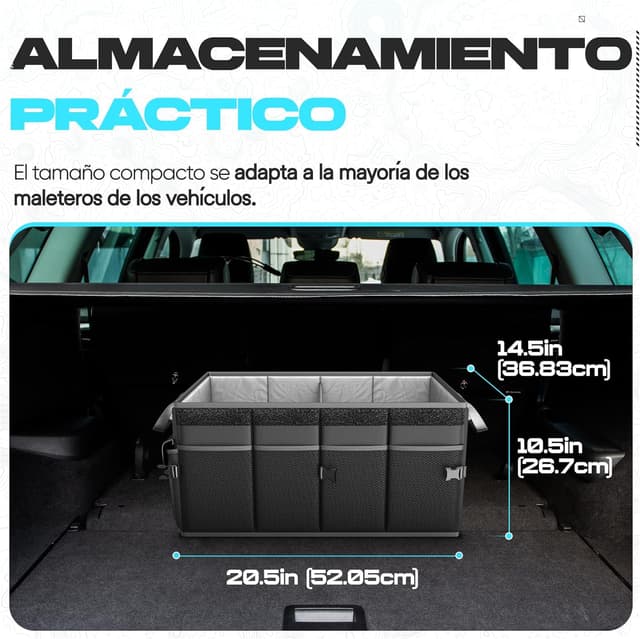 Thumbnail 3 de Fortem Organizador Maletero Coche 50L