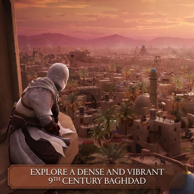 Detalle de Assassin’s Creed Mirage PS4 action-adventure