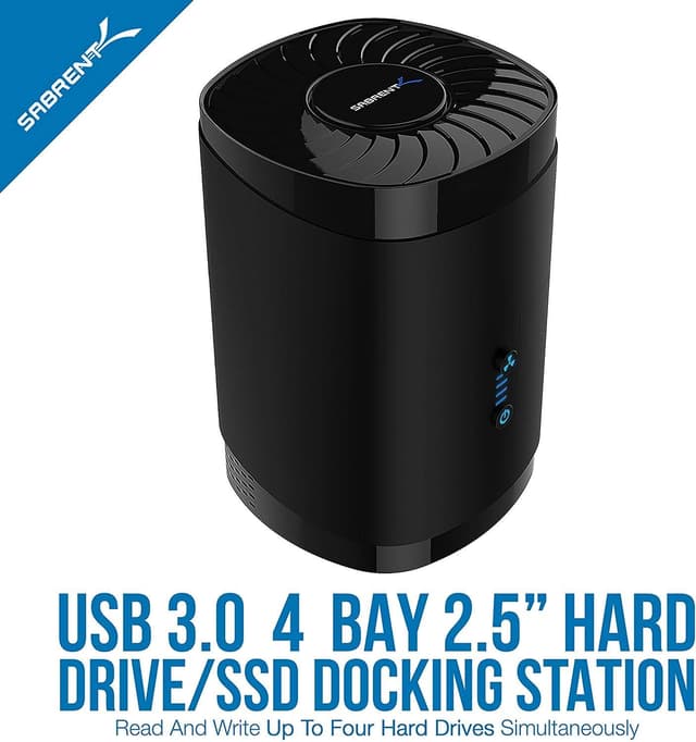 Thumbnail 1 de SABRENT DS-4SSD USB 3.0 4-Bay Dock for 2.5” SSD