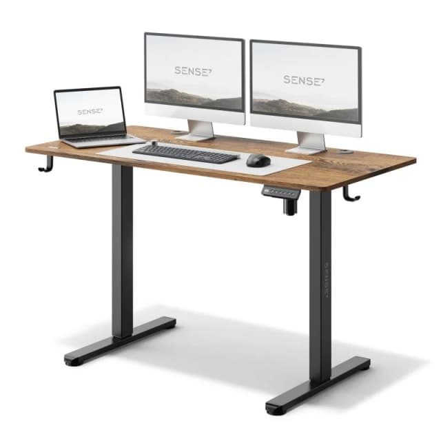 Detalle de sense7 NOJO Escritorio regulable 120x60 cm