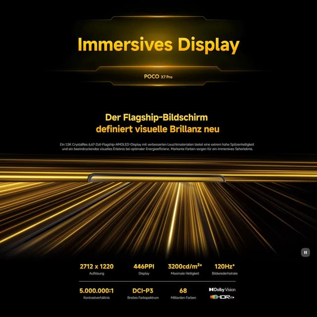 Thumbnail 4 de XIAOMI Poco X7 Pro Smartphone, 12+512 GB, 50 MP Kamera