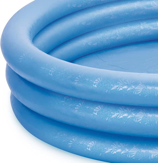 Detalle de Intex Planschbecken 58446NP (168 x 38 cm), mehrfarbig – Kinder-Spritzspaß zum Aufbauen