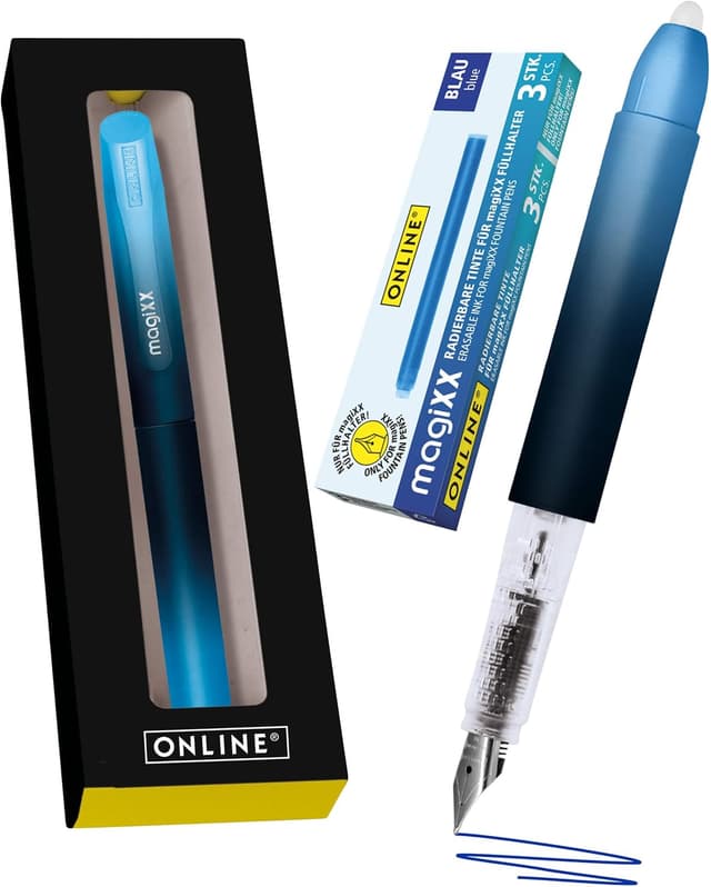 Detalle de ONLINE magiXX Deep Ocean Füllhalter 4 Patronen