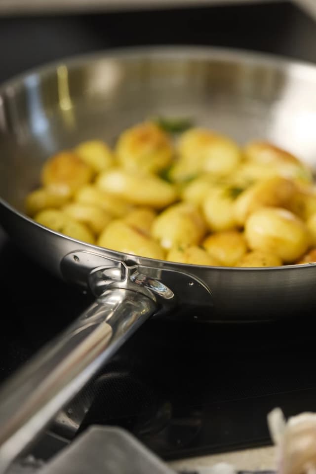 Detalle de Demeyere Classic 3 Bratpfanne 24 cm