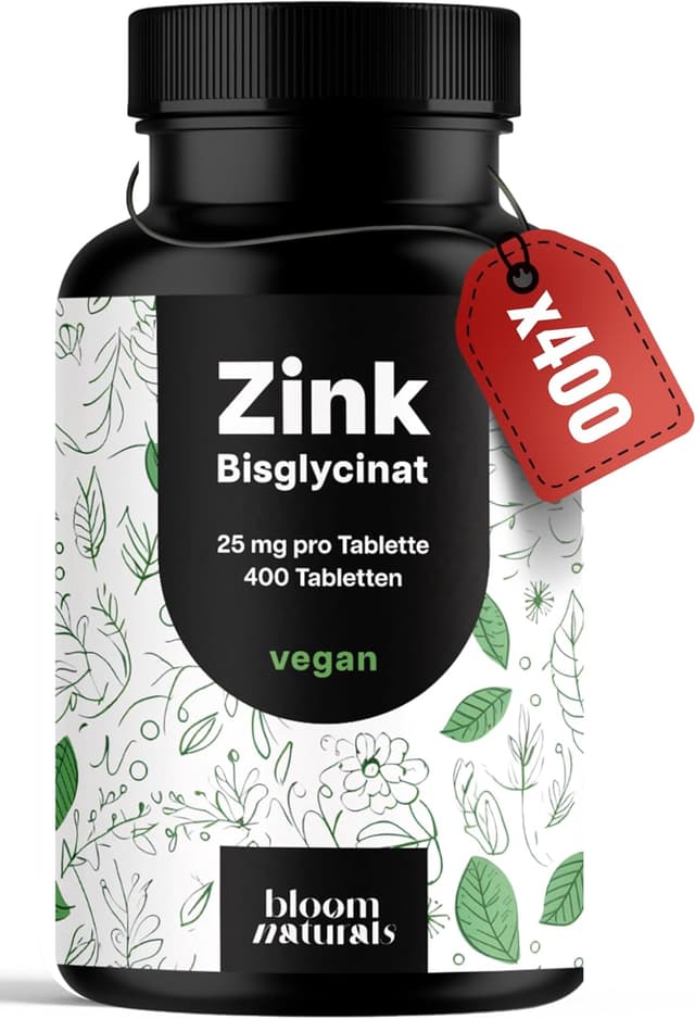 Detalle de Zink Tabletten 25 mg, 400 Stück